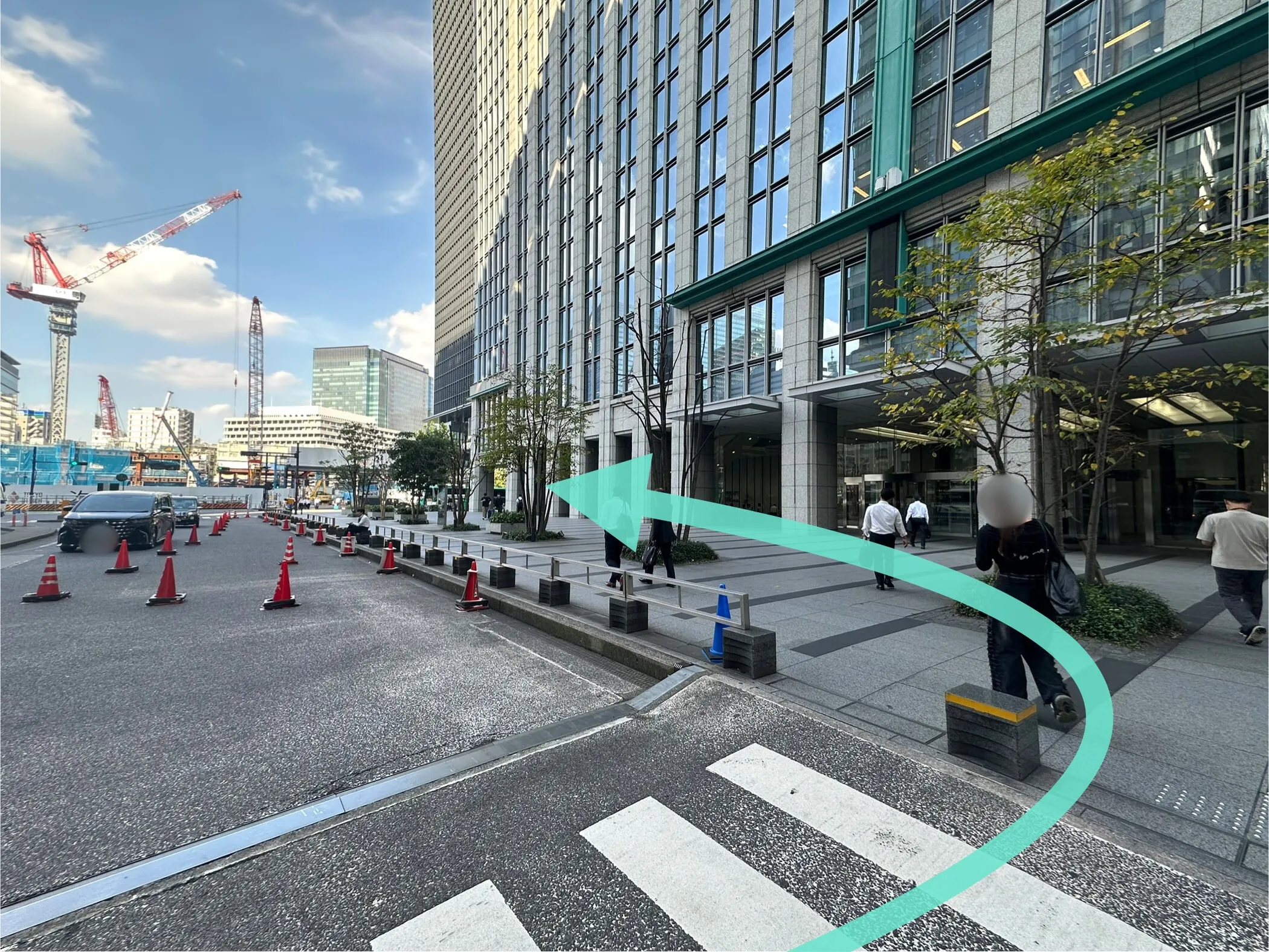 東京駅日本橋口からクリニックまでのアクセス4