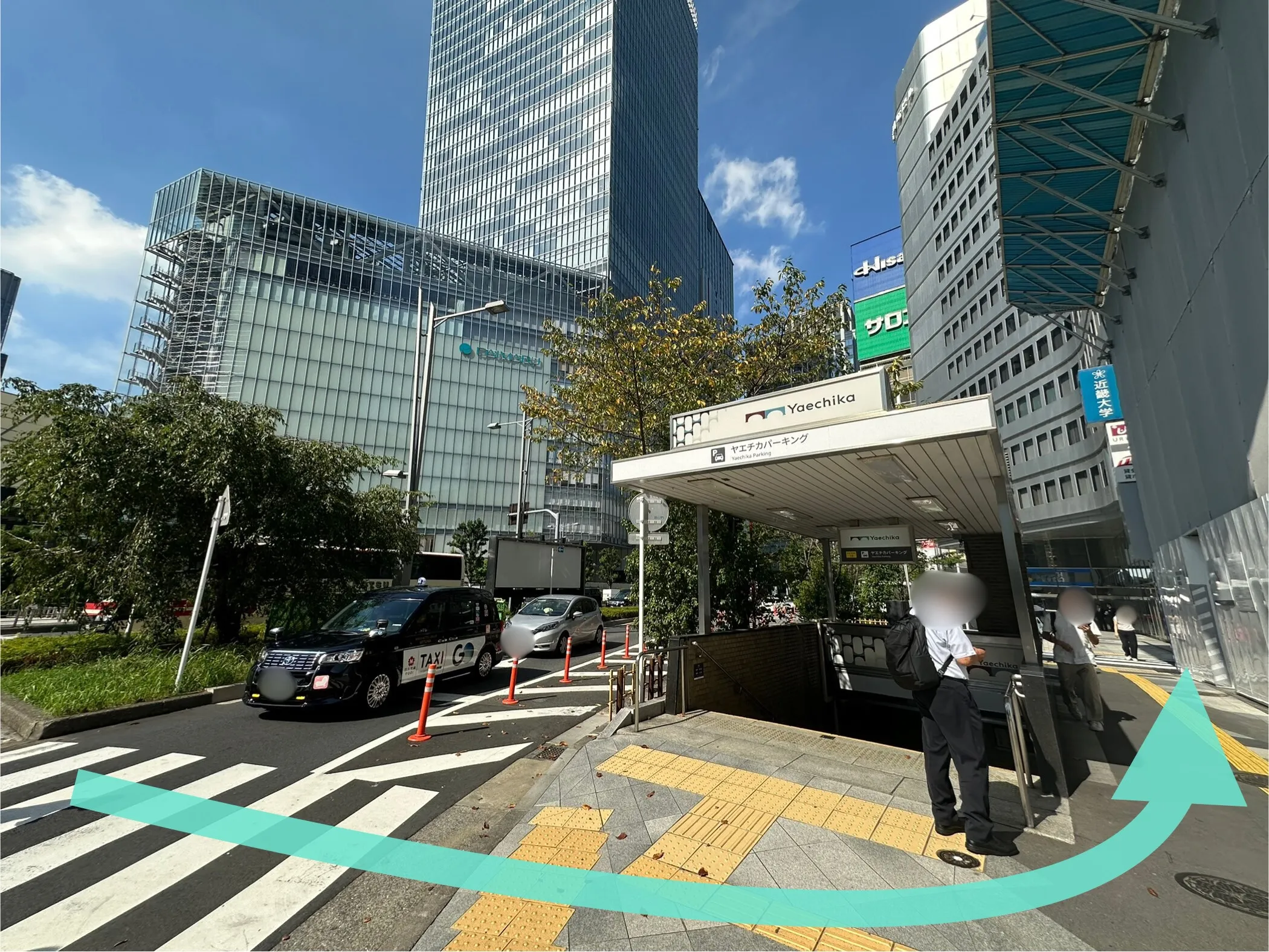 東京駅八重洲中央口からクリニックまでのアクセス5