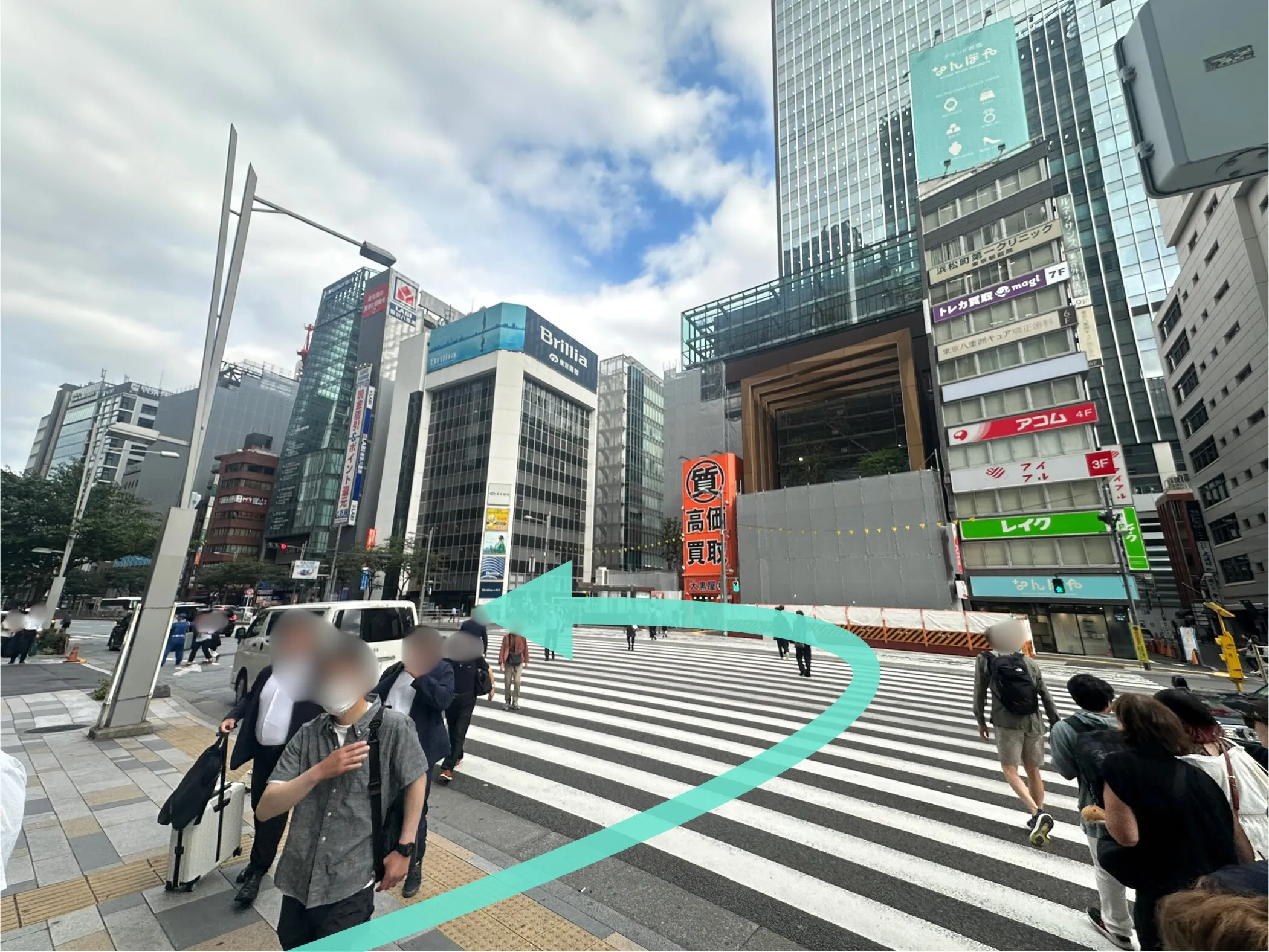 東京駅八重洲北口からクリニックまでのアクセス4