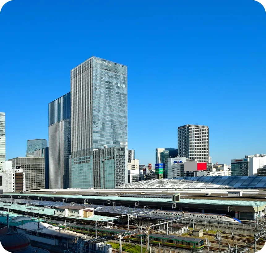 東京駅徒歩7分、日本橋駅直結の好立地